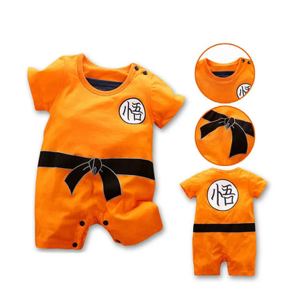 Baby Anime Clothes Dragonball Cosplay Costume Jumpsuit