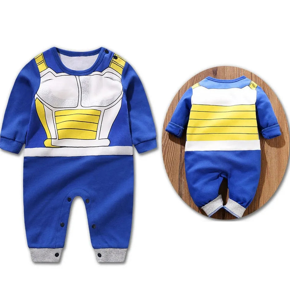 Baby Anime Clothes Dragonball Cosplay Costume Jumpsuit
