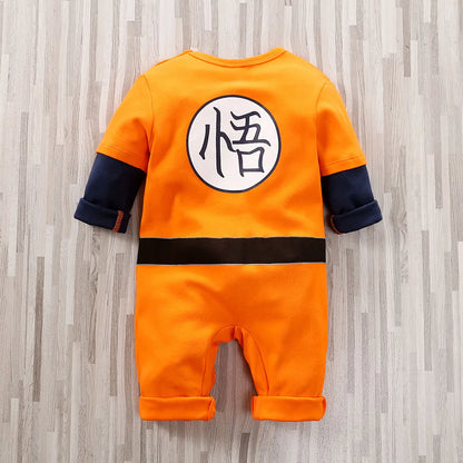 Baby Anime Clothes Dragonball Cosplay Costume Jumpsuit