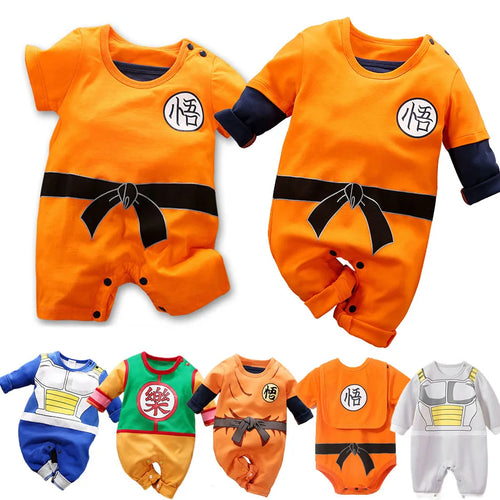 Baby Anime Clothes Dragonball Cosplay Costume Jumpsuit